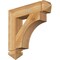 Ekena Millwork Westlake Arts & Crafts Rough Sawn Bracket, Western Red Cedar, 4"W x 20"D x 20"H BKT04X20X20WTL03RWR - alternate 1